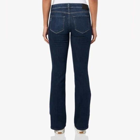 Paige Manhattan Bootcut Jeans Dark Wash Size 29 - Picture 2 of 7